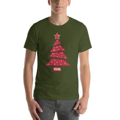 t shirt ylvis tree green