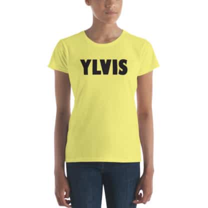 t shirt ylvis yellow