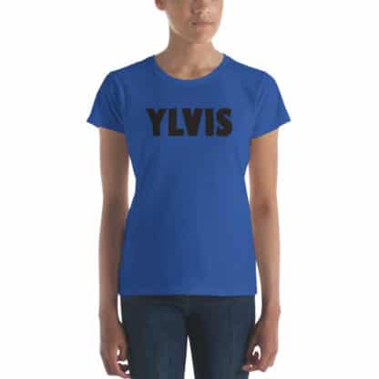 t shirt ylvis blue