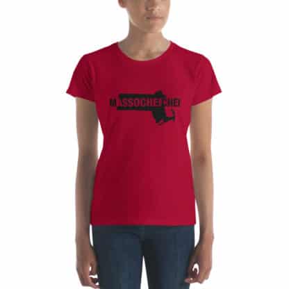 t shirt massocheichei red