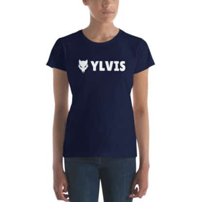 t shirt fox ylvis navy