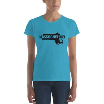 t shirt massocheichei blue