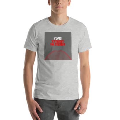 t shirt ylvis ytterst pa tissen grey