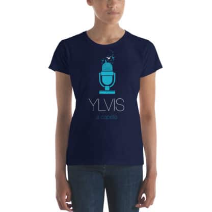 t shirt ylvis a capella navy