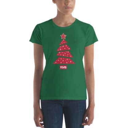 t shirt ylvis tree green