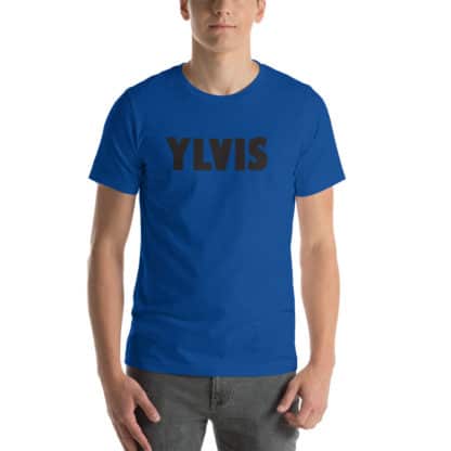 t shirt ylvis blue