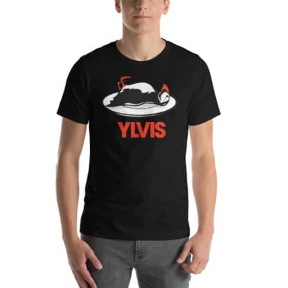 t shirt ylvis bird black