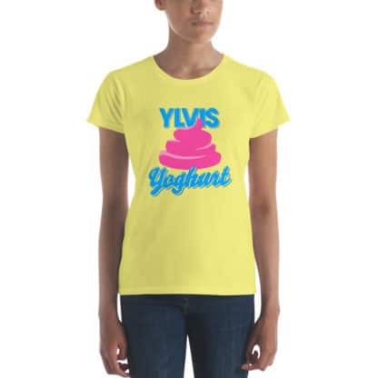 shirt ylvis yoghurt yellow