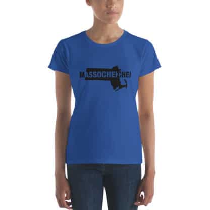 t shirt massocheichei blue