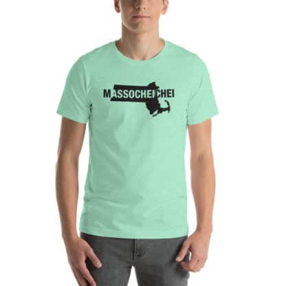 t shirt massocheichei light green