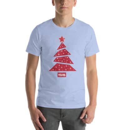 t shirt ylvis tree blue