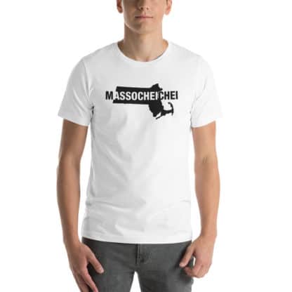 t shirt massocheichei white