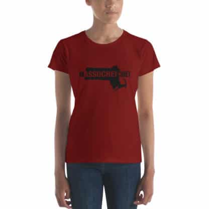 t shirt massocheichei red