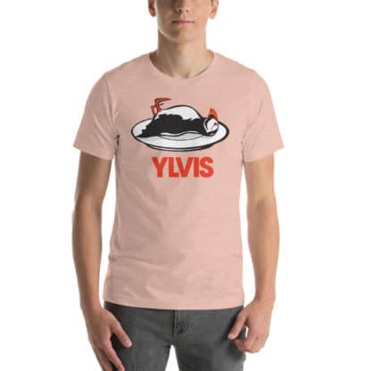 t shirt ylvis bird pink