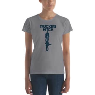 t shirt truckers hitch grey
