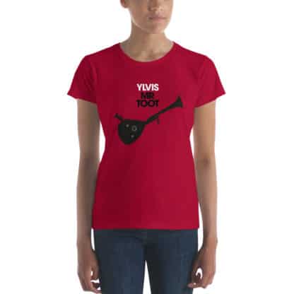 t shirt ylvis mr toot red