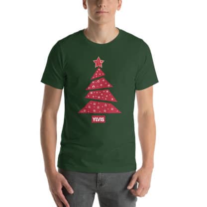 t shirt ylvis tree green