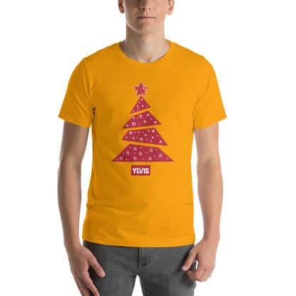 t shirt ylvis tree yellow