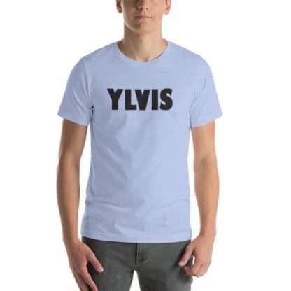 t shirt ylvis light blue