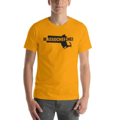 t shirt massocheichei yellow