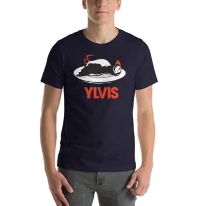 t shirt ylvis bird navy