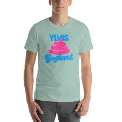 t shirt ylvis yoghurt green