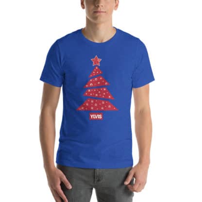 t shirt ylvis tree blue