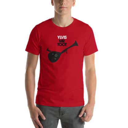 t shirt ylvis mr toot red
