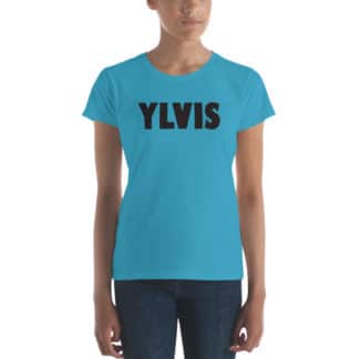 t shirt ylvis blue