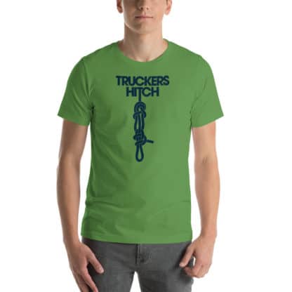 t shirt truckers hitch green