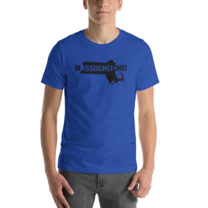 t shirt massocheichei blue