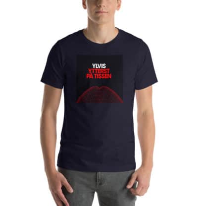 t shirt ylvis ytterst pa tissen navy