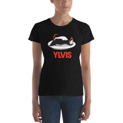 t shirt bird ylvis black