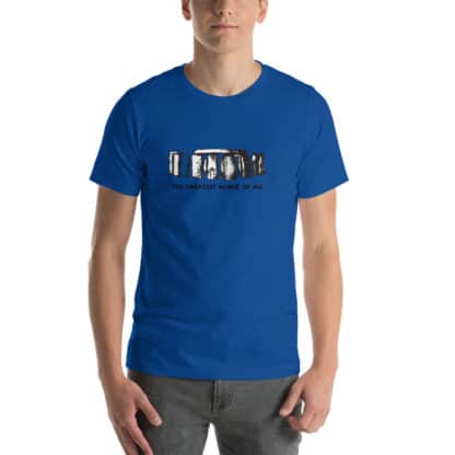 t shirt the greatest henge of all blue