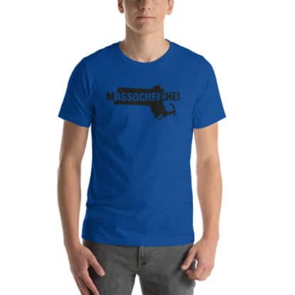 t shirt massocheichei blue