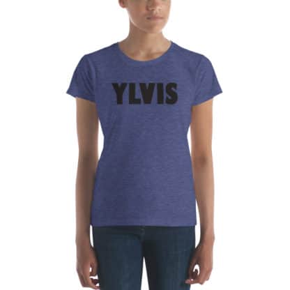t shirt ylvis purple