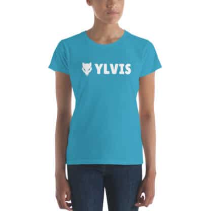 t shirt fox ylvis blue