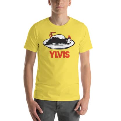 t shirt ylvis bird yellow