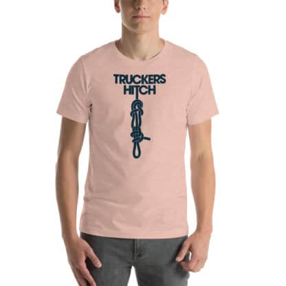 t shirt truckers hitch pink