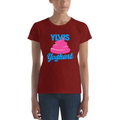 shirt ylvis yoghurt red