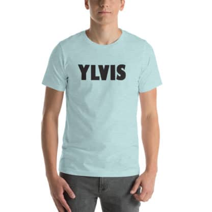 t shirt ylvis light blue