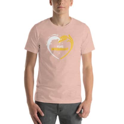 t shirt ylvis intolerant pink