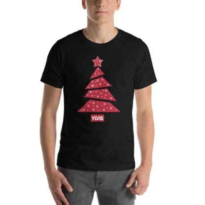 t shirt ylvis tree black