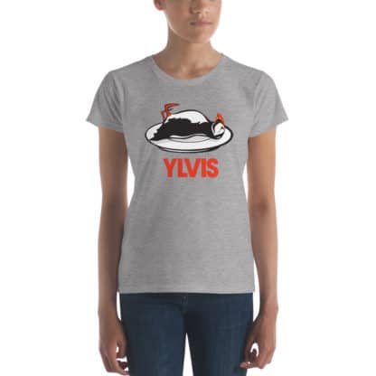 t shirt bird ylvis grey