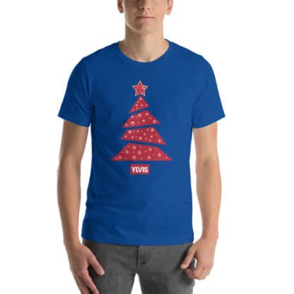 t shirt ylvis tree blue