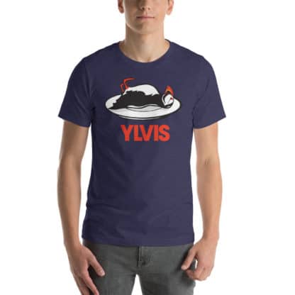 t shirt ylvis bird blue