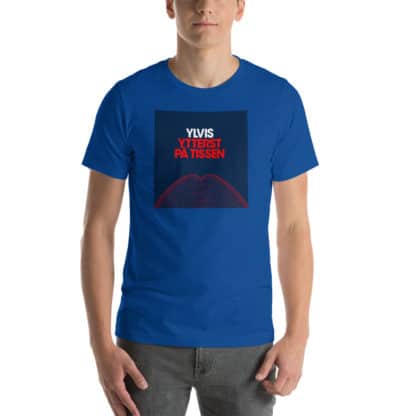 t shirt ylvis ytterst pa tissen blue