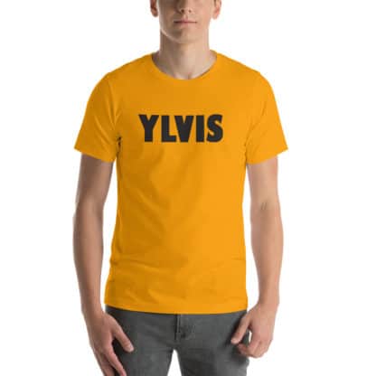 t shirt ylvis yellow
