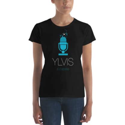 t shirt ylvis a capella black