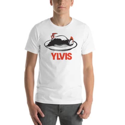 t shirt ylvis bird white